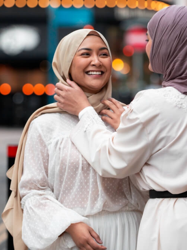 10 Model Gamis Terbaik untuk usia 50-an dan 60-an