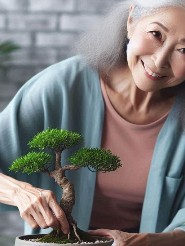 Bonsai untuk Platinum: Memelihara Miniatur Pohon, Melatih Kesabaran